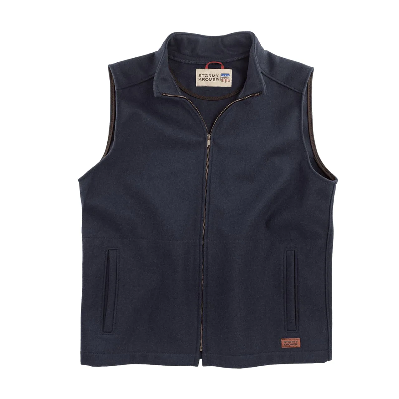 The Ironwood Vest in Navy Heather - LT