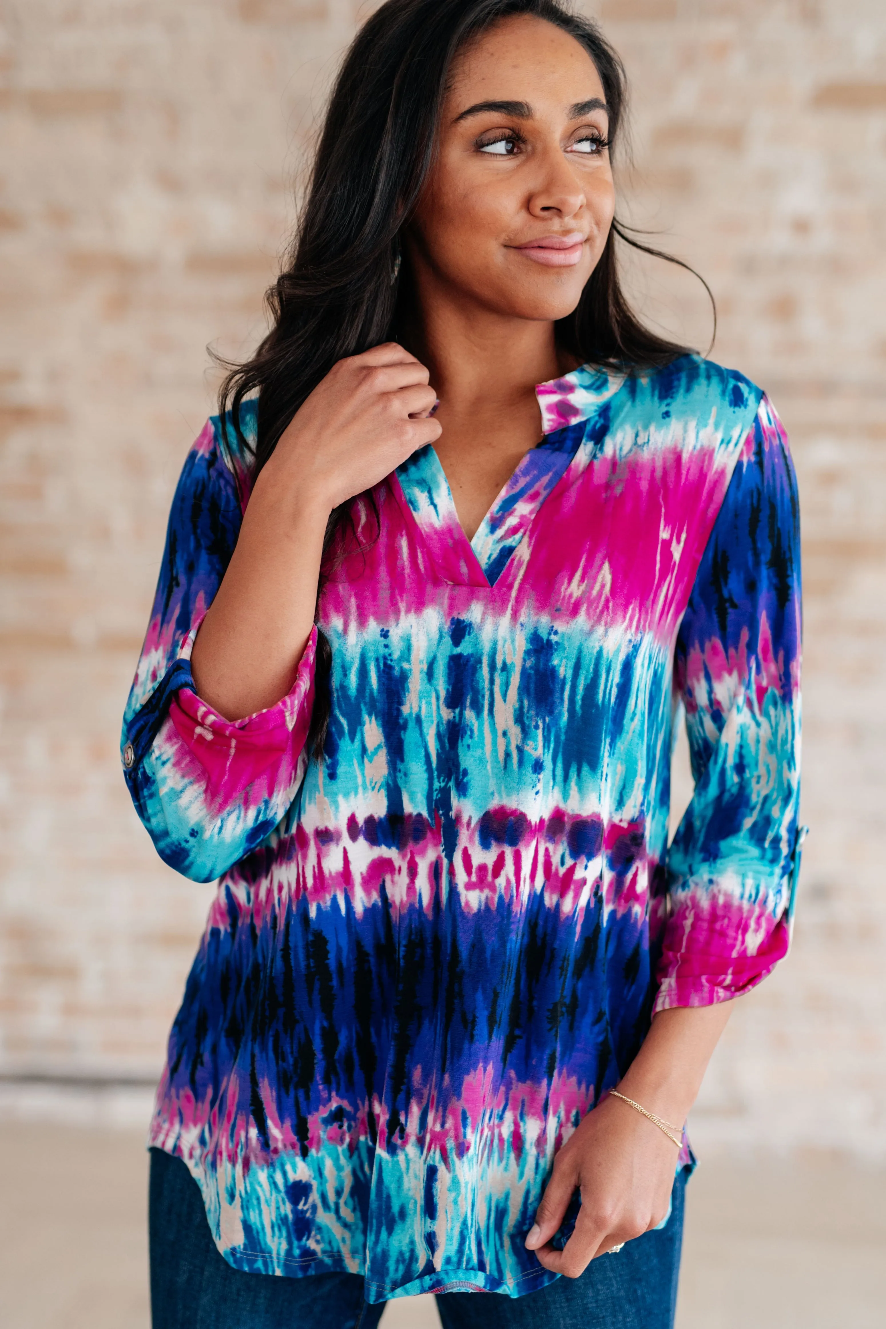 Tie Dye Little Lovely Blouse