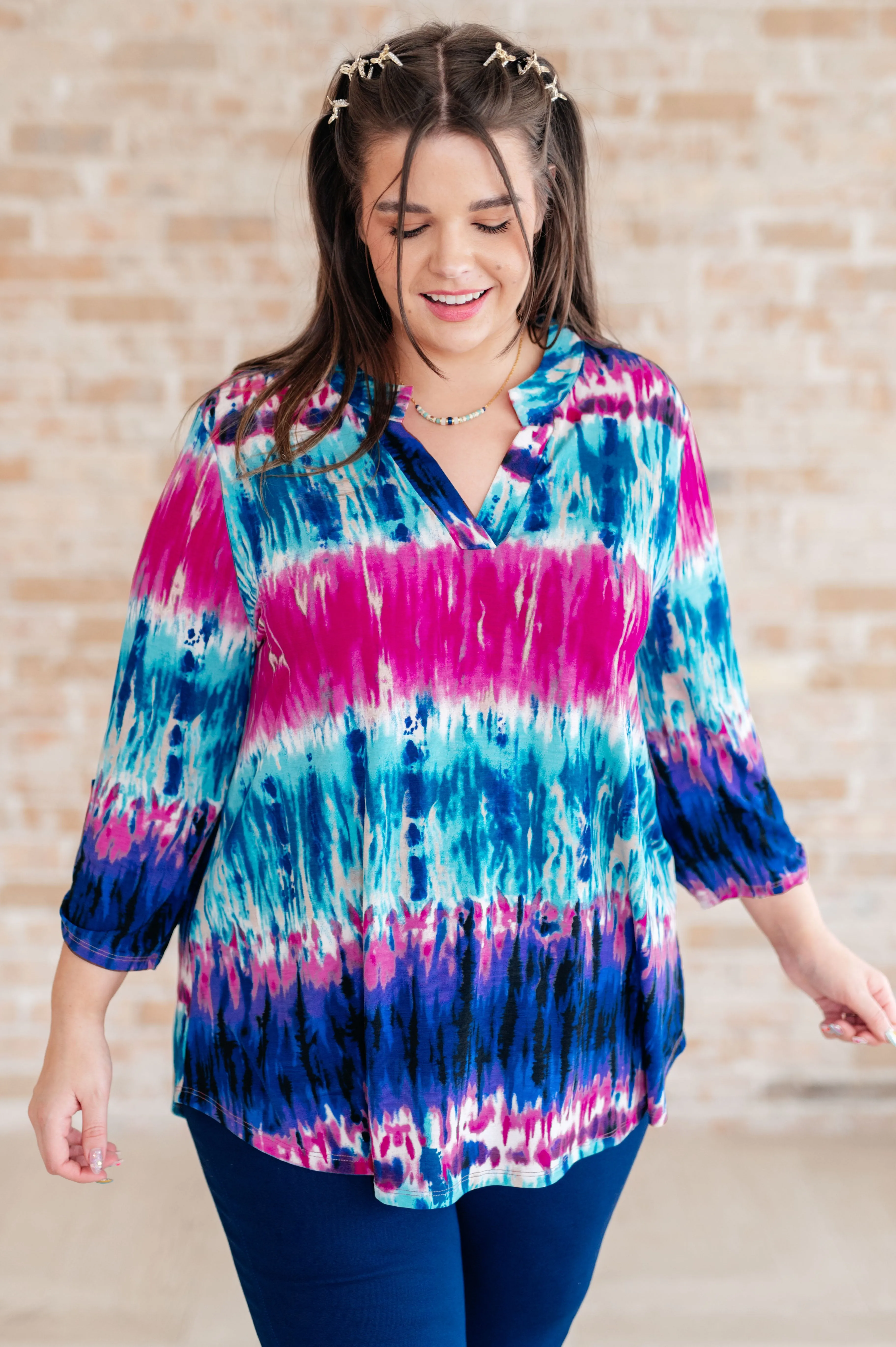 Tie Dye Little Lovely Blouse