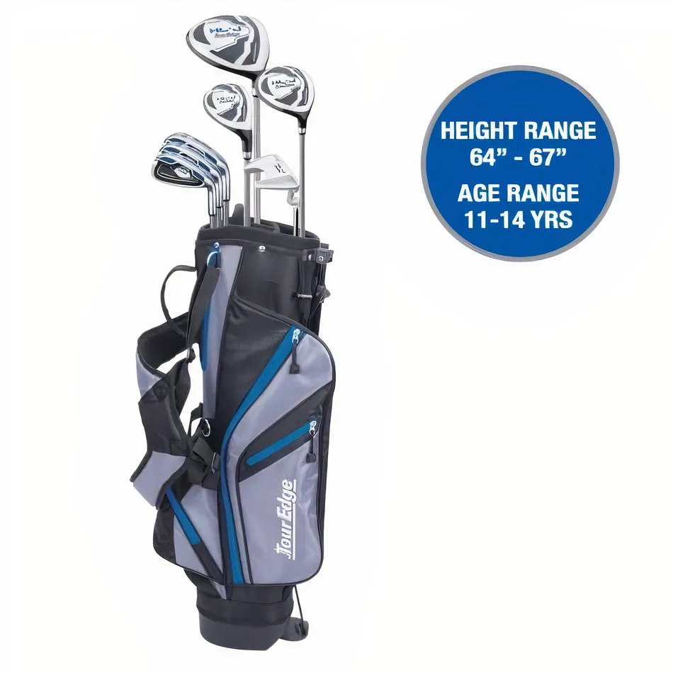 Royal Blue Tour Edge HL-J Junior Set/Bag for Ages 11-14