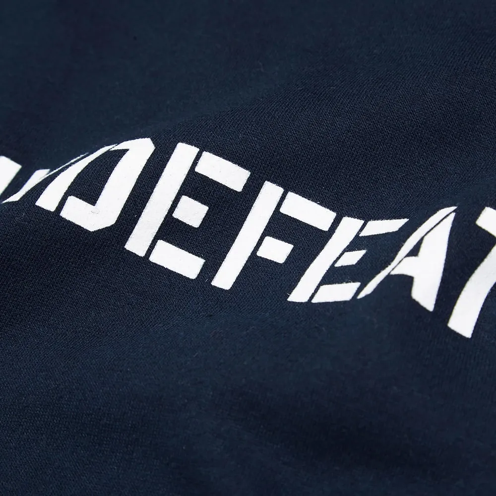 Undefeated Stencil Basic Pullover Hoody in Navy