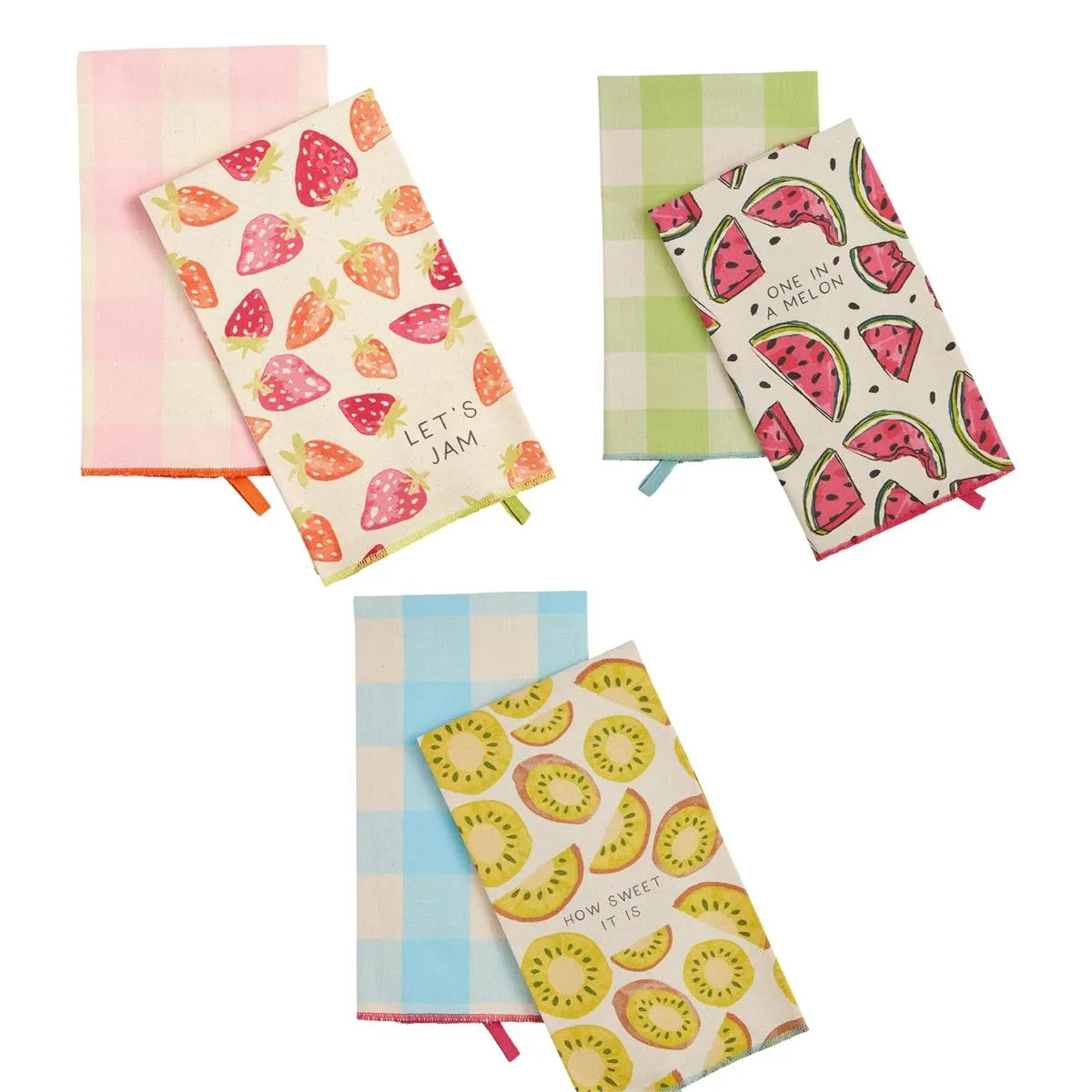 Vibrant Fruit Patterned Towel Sets