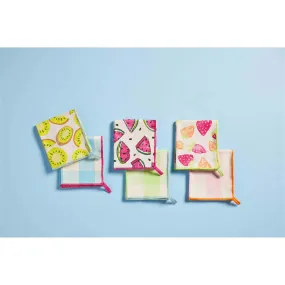 Vibrant Fruit Patterned Towel Sets