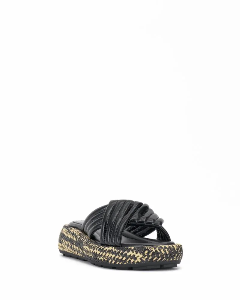 Vince Camuto LUESDA JET BLACK BLACK NATURAL MULTI