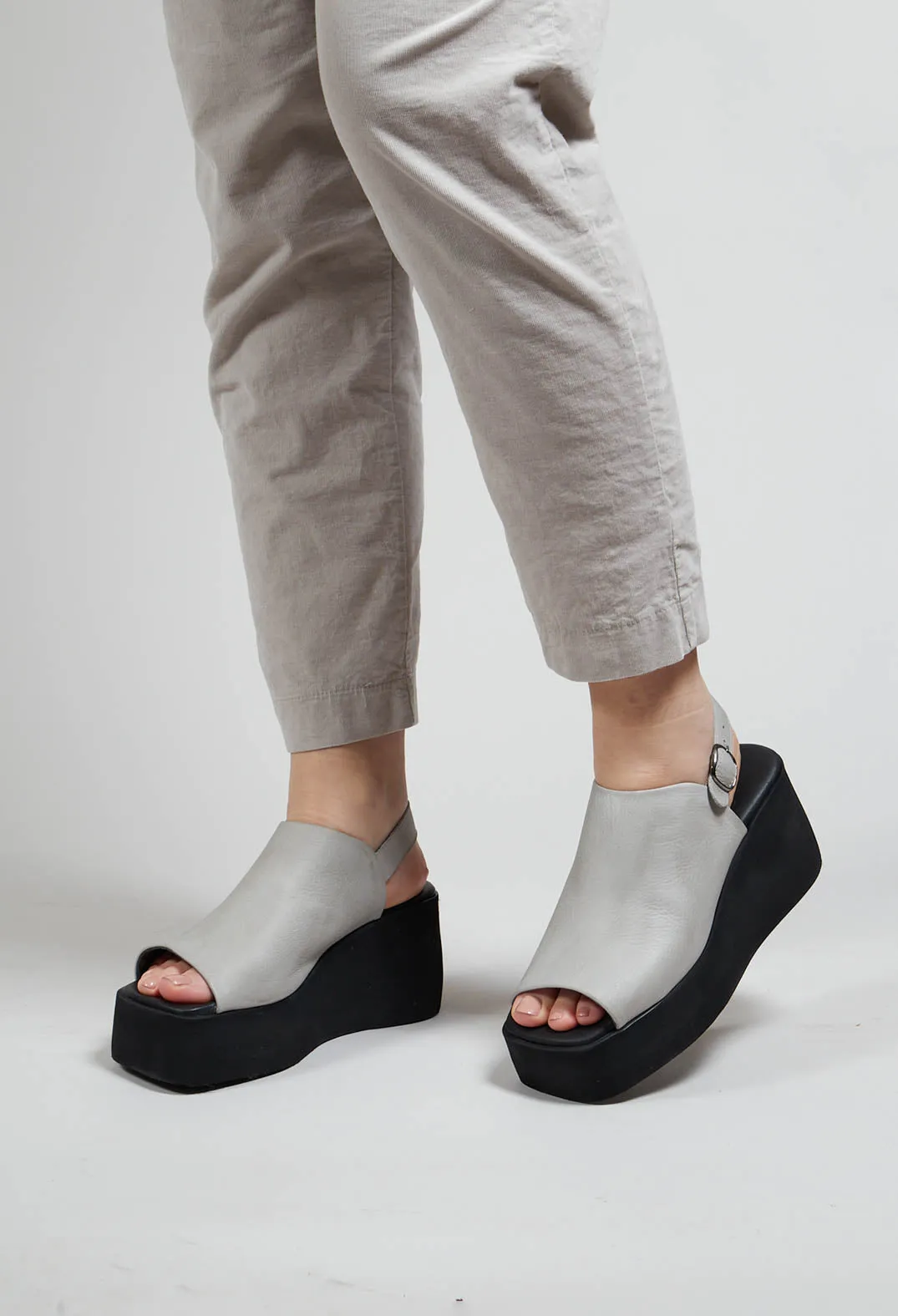 Gasoline Perla Akoya Wedge Sandals