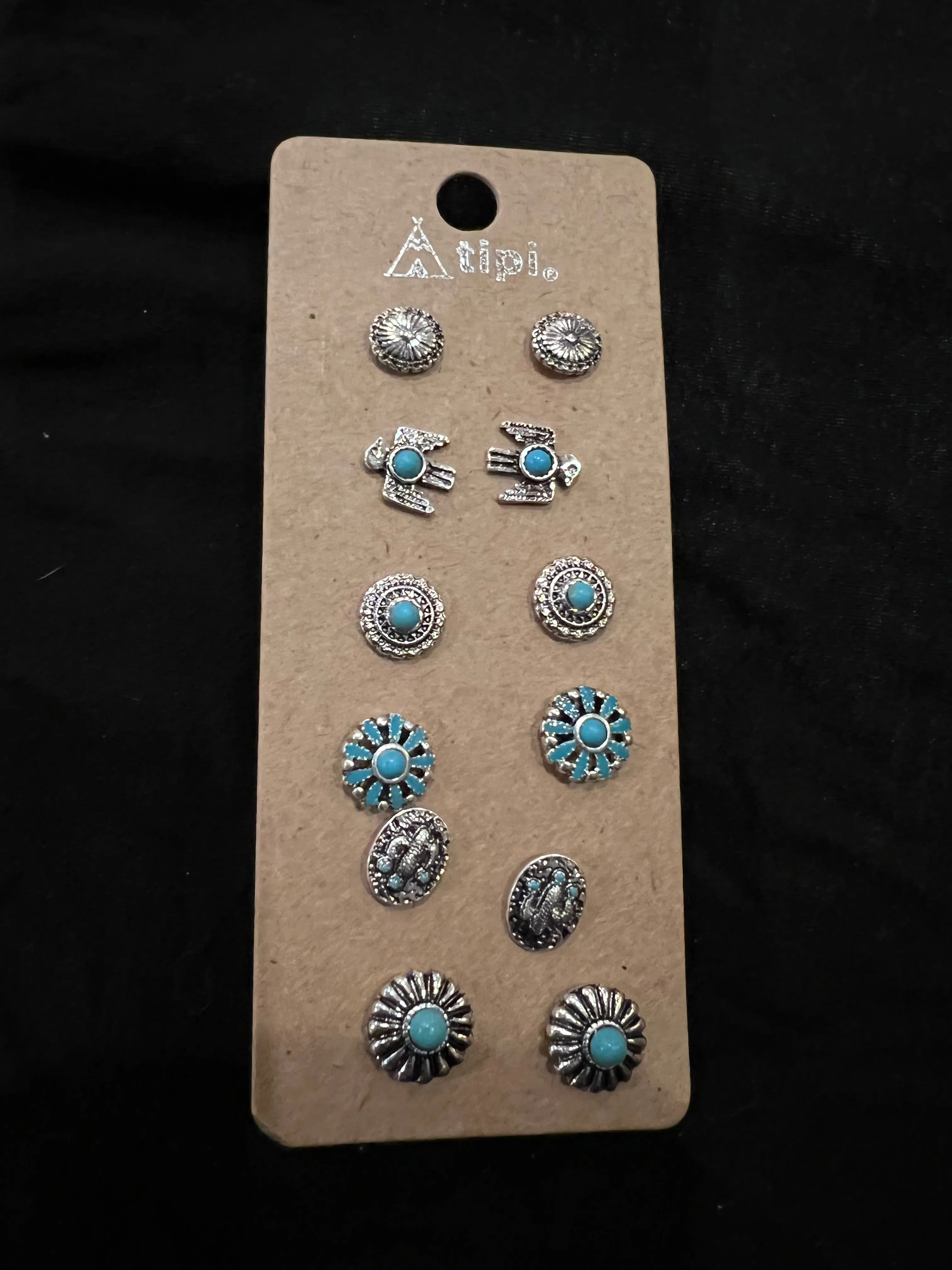 Western Earring-6 pack