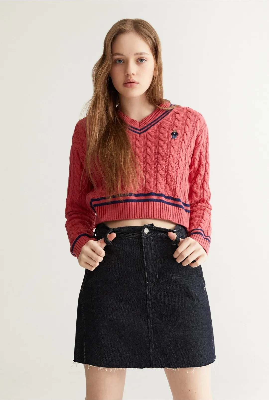 Cropped Pullover WHO.A.U Steve Tilden 3Colors WHKAD1231F