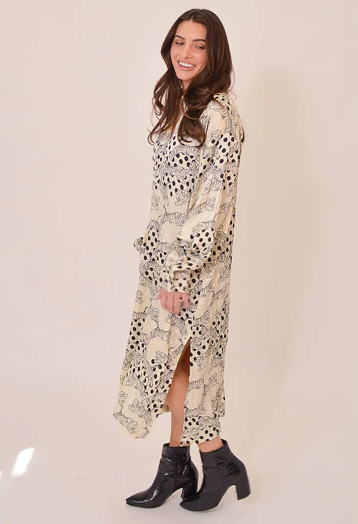 Maxi Dress with Wild Nights Design