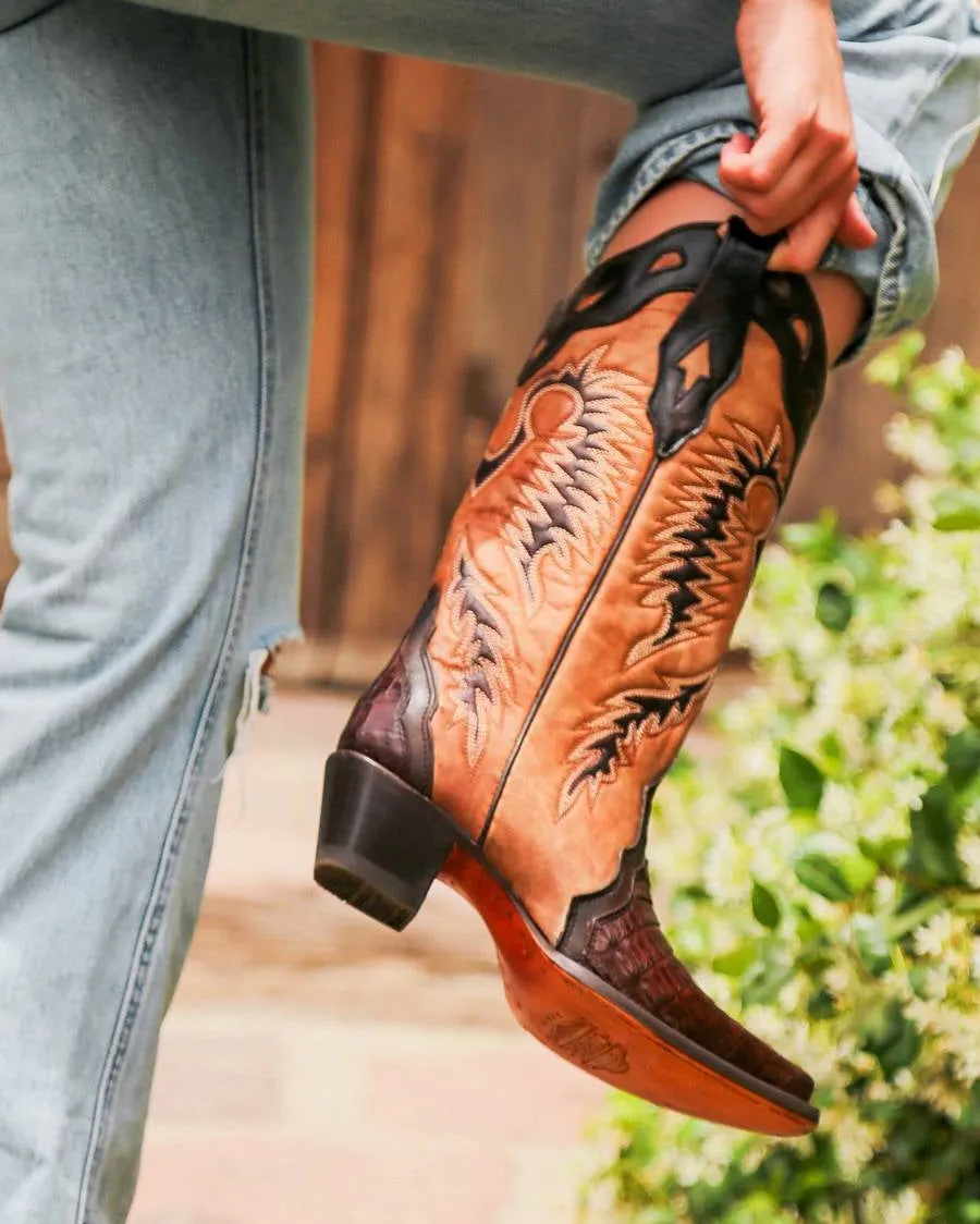 Trendy Embroidered Boots