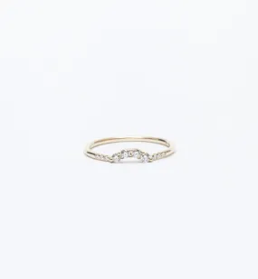 Classic Diamond Arch Ring