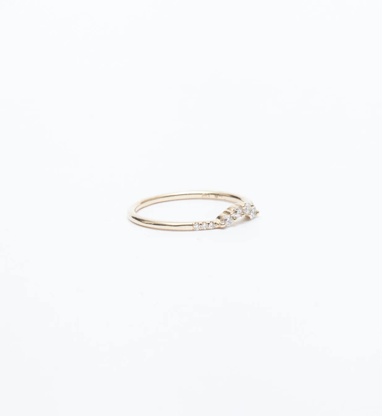 Classic Diamond Arch Ring