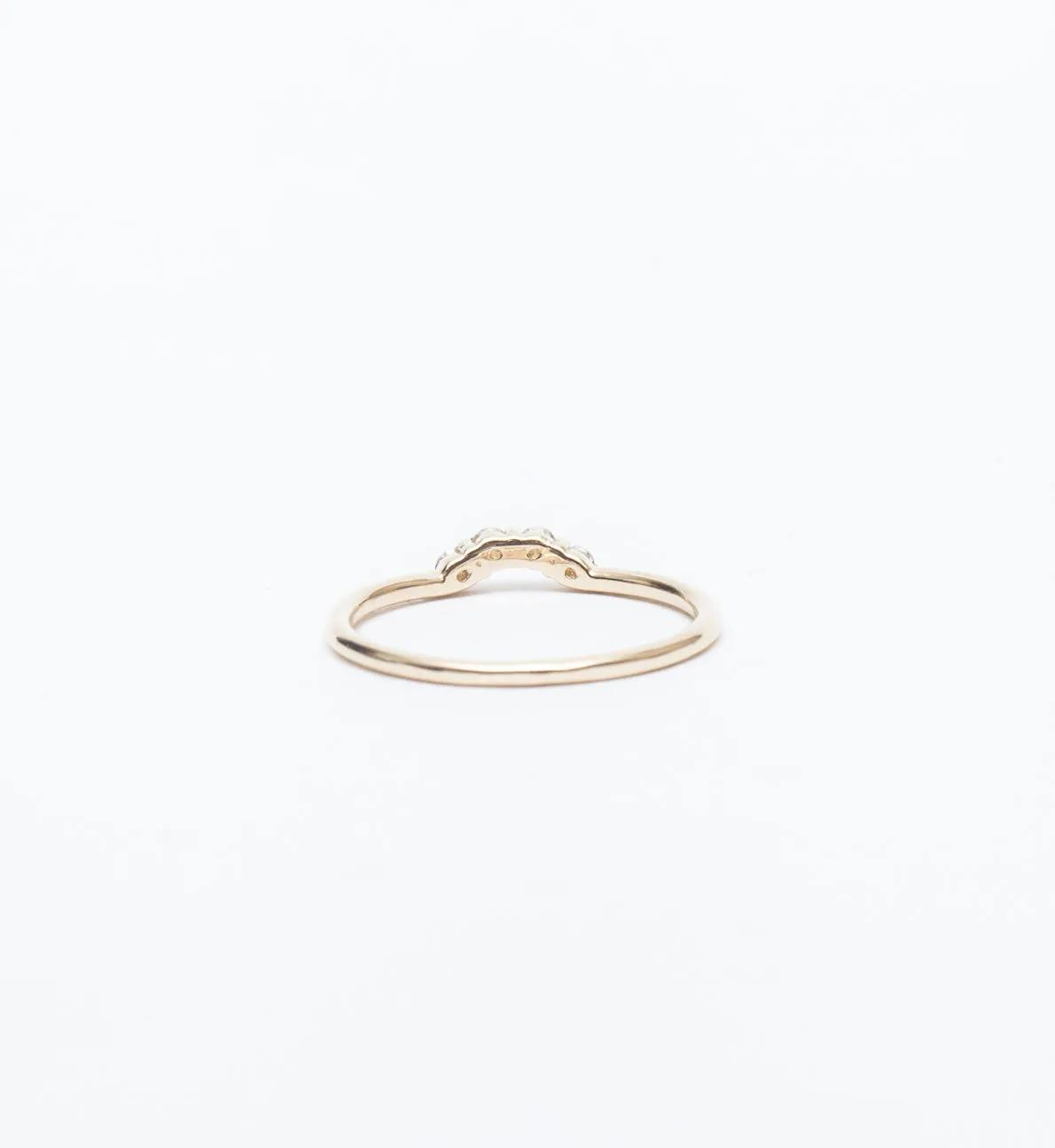 Classic Diamond Arch Ring